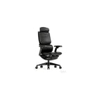 Origin Ergonomic Office Chair Mesh & Premium Faux Leather Adjustable Arms Dynamic Lumbar Support Seamless Recline Adjustable Headrest 12 Year Warranty (Midnight Black, Mesh)